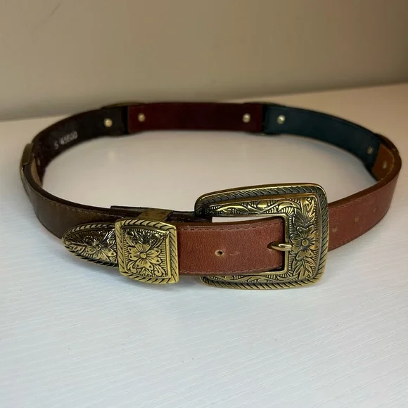 Brighton | Accessories | Brighton Multi Color Leather Belt  display picture 1
